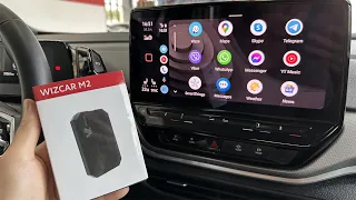 VW Volkswagen iD4 Crozz iD6 iD3 Android Auto онлайн карты музыка Youtube видео ид4 ид6 WIZCAR М2