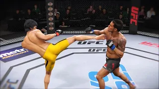 Bruce Lee vs. Dennis Bermudez (EA Sports UFC 3) - CPU vs. CPU