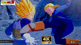 Android 18 Breaks Vegeta’s Arm - DRAGON BALL Z: KAKAROT (4K 60fps)