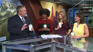 Taste test review of new Crystal Ball Frappuccino at Starbucks