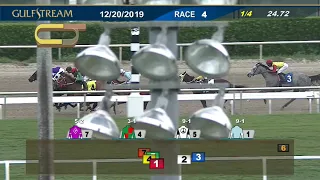 Gulfstream Park Carrera 4 - 20 de Diciembre 2019