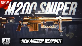 NEW AIRDROP SNIPER RIFLE IN PUBG MOBILE?!😱 /// CHEYTAC M200🔥 /// GAME FOR PEACE