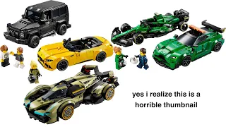 Looking at the new Lego Speed Champions sets