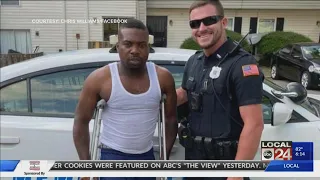 With help of police officer, Memphis man survives bullet going through his neck