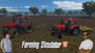 Let's Play Farming Simulator 2015 #76 Case'owe talerzowanie z Bronczkiem :D