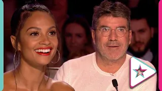 Simon Cowell Gives Sensational 16 Year Old Sarah Ikumu His Golden Buzzer!