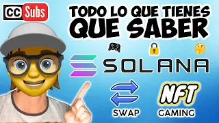 Solana (SOL) ⛓ De 0 a 100 🤓 Como funciona 🤔 Conoce Raydium Swap y Juegos NFT 🎮