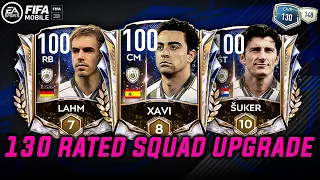 I UPGRADED MY TEAM TO 130 RATING | ONE OF THE BEST SQUADS OF FIFA MOBILE 21 | 5 PRIME ICONS |