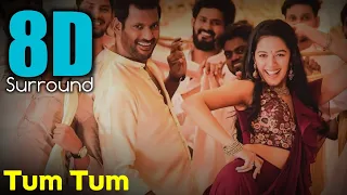 Tum Tum 8D - Enemy | Vishal | Mirnalini Ravi | Arya | 8D Audio