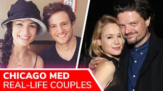 CHICAGO MED Real-Life Couples: Yaya DaCosta, Torrey DeVitto Left; Kristen Hager, Steven Weber Joined