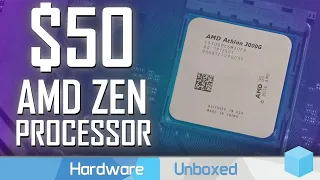 AMD Athlon 3000G Review, An Unlocked $50 CPU