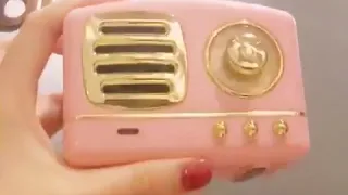 Vintage Bluetooth speaker