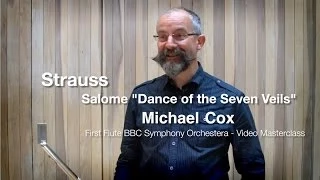 Strauss - Salome flute solo demonstrated by Michael Cox