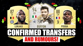 FIFA 22 | NEW CONFIRMED TRANSFERS & RUMOURS! #2 | ft. Buffon, Pogba, Lukaku... etc