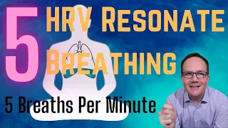 Guided Meditation of HRV Resonate Breathing at 5 BPM