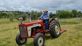 International 434 Tractor film clip