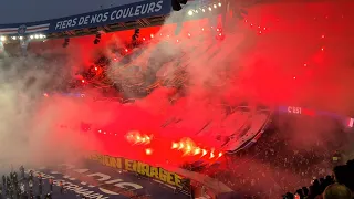 PSG - NANTES:JOYEUX ANNIVERSAIRE AU VIRAGE AUTEUIL PARTIE 3,AMBIANCE ULTRAS.