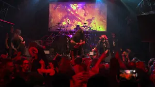Kataklysm - As I Slither (live in SF 5/18/24) 4K HDR crowdsurfing mayhem with blind guy in the pit!