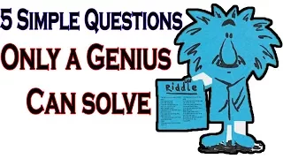 5 Simple Questions Only 5%  Genius Can solve IQ TEST(Episode 1 )|By BrainEmpiric