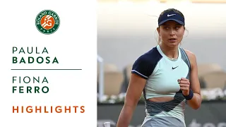 Paula Badosa vs Fiona Ferro - Round 1 Highlights I Roland-Garros 2022