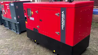 Himoinsa HYW 35 kVA Yanmar 4TNV98 Aggregaat Stroomgroep Generatorset grote tank / big fuel 300 liter