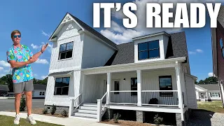 The WAIT IS OVER! A TOP-NOTCH & BRAND NEW 2 story modular home! Prefab House Tour