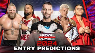 WWE Royal Rumble 2024 Entry Predictions | Men’s Royal Rumble Match Winner Predictions