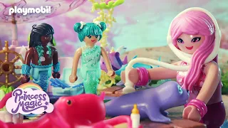 Princess Magic: Ein süßer Patient für die Meerjungfrauen-Pflegestation | PLAYMOBIL Kurzfilm