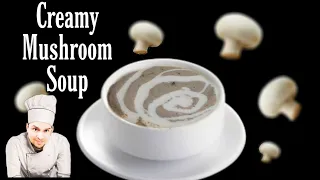 Hotel style Mushroom soup | Mushroom soup recipe | मशरूम सूप | Mushroom soup |