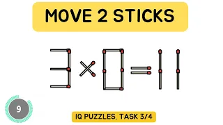 4 Matchstick Puzzles For Your Brain 🧠