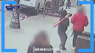 Caught on camera: NYC man hit in the head with a baseball bat | Rush Hour