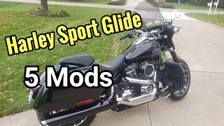 5 Mods To My Harley-Davidson Sport Glide