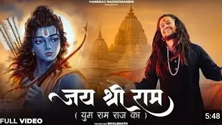 Jai Shree Ram Hansraj Raghuwanshi Ayodhya Ram Mandir Song 2024 Latest Ram Bhajan Songs720P HD