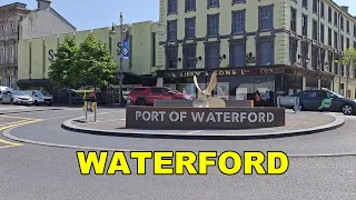 Waterford, Ireland. Walking tour of the oldest city in Ireland. Reginald's Tower, Viking triangle.