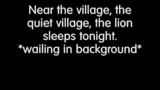 52  The Tokens The Lion Sleeps Tonight Lyrics