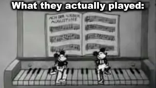 Pianos are Never Animated Correctly... (1929 Mickey Mouse)