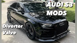 Audi Mods ECS Tuning Diverter Valve install A3/S3