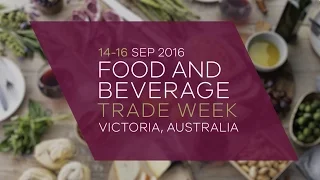 Food & Beverage Trade Week 2016