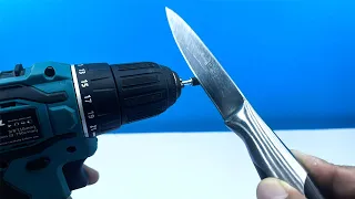 Sharp as a Razor in 1 Minute: 3 Unique Knife Sharpening Methods 😱
