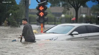 Наводнение в Китае. Подробности 22 июля 2021