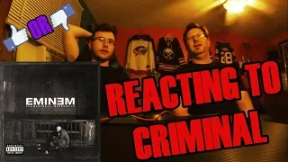 METALHEADS REACT TO EMINEM - ("CRIMINAL")