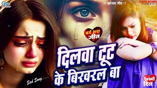 सबसे दर्द भरी ग़ज़ल 2024 - दिलवा टूट के बिखरल बा - Bewafai Gana - New Sad Song - Gam Bhare Gane #New