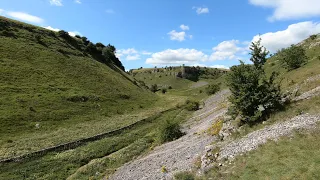 Lathkill Dale walk from Monyash - Peak District (natural, no music or commentary)