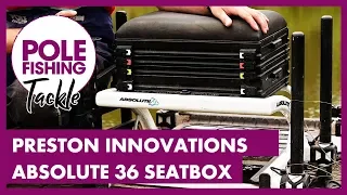 Pole Fishing Tackle - Preston Innovations Absolute 36 Seatbox