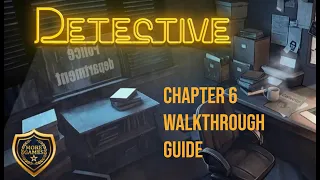 Detective Escape Room Games Walkthrough [CHAPTER 6 - ALL EVIDENCES]   | Escape Adventure Games