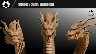 Speed Sculpt: Ghidorah