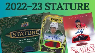THESE ARE BEAUTIFUL!! | [2] 2022-23 Upper Deck Stature Hockey Hobby Box Opening