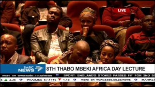 Prof Mahmood Mamdani delivers the 8th Thabo Mbeki  Africa Day Lecture