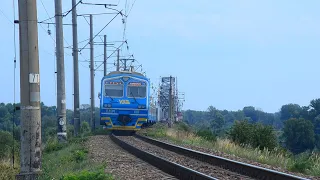 ED9M-1002 ED9M-1001 | Train № 879 Kyiv - Slavutych