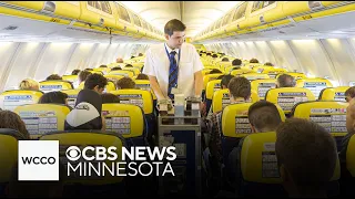 Do you want the flight attendant to wake you with the snack cart?